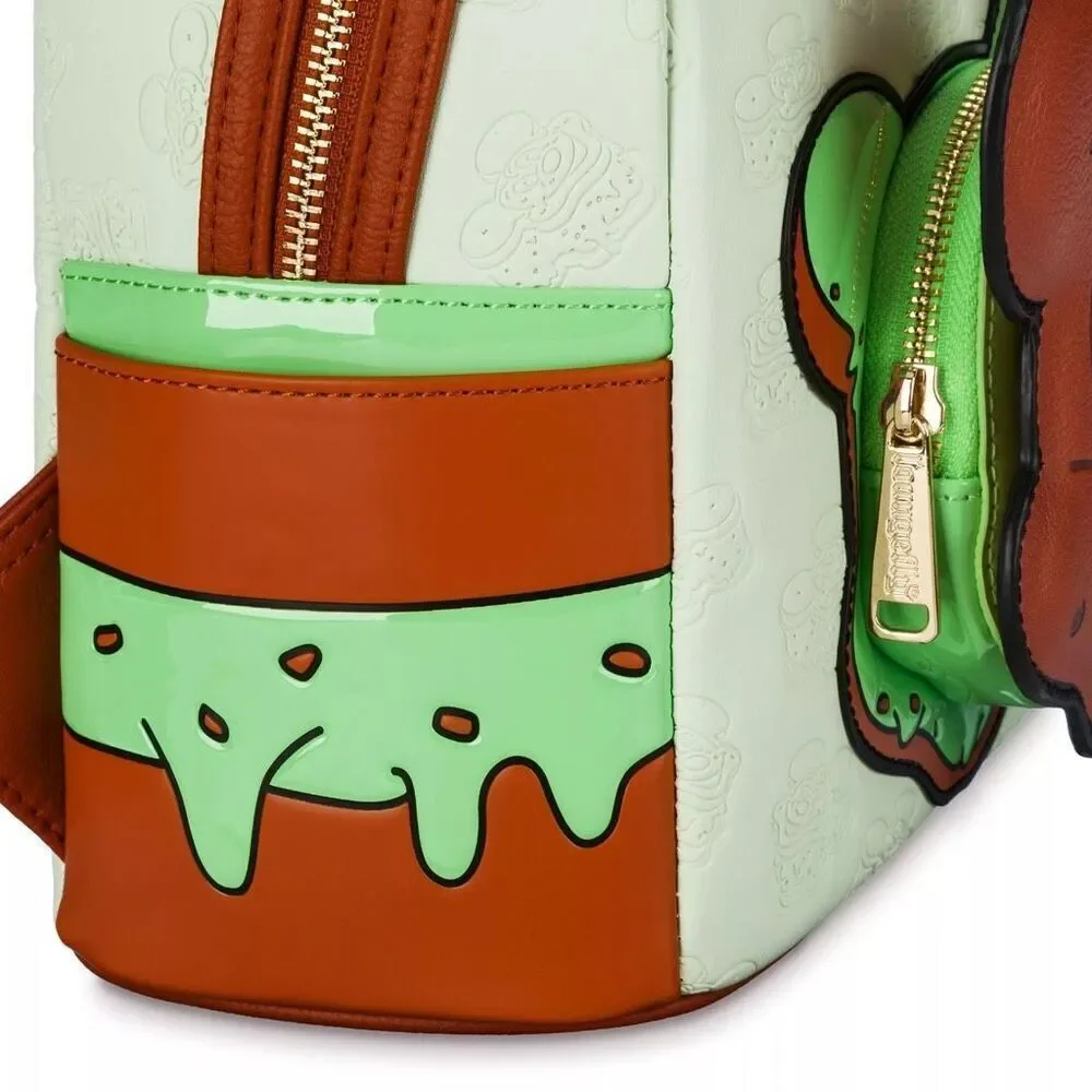 Disney Eats Ice Cream Sandwich Loungefly Mini Backpack & Ears Mint NWT